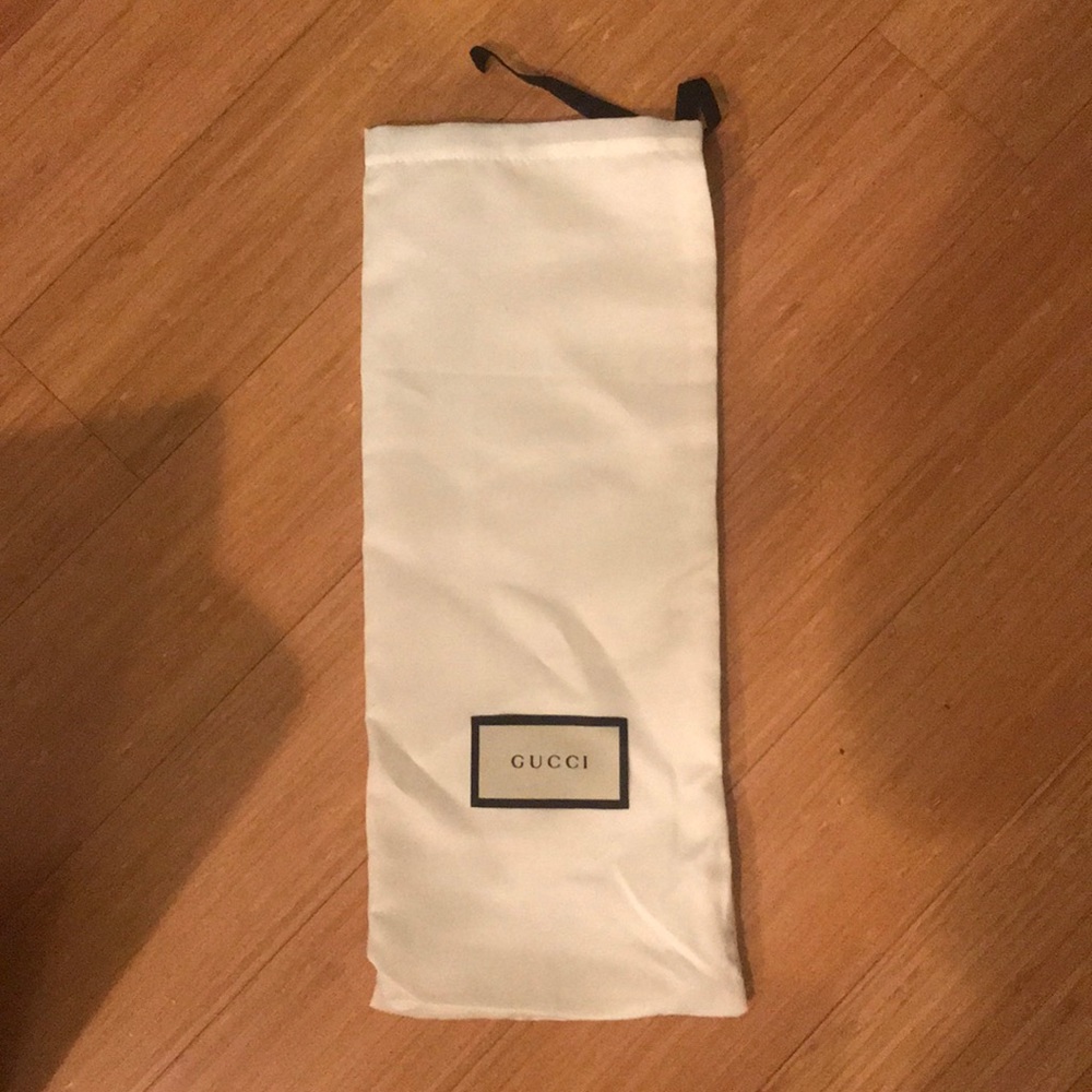 Authentic Gucci shoe duster
